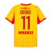 Tanie Strój piłkarski RC Lens Odsonne Edouard #11 Koszulka Podstawowej 2025-26 Krótkie Rękawy